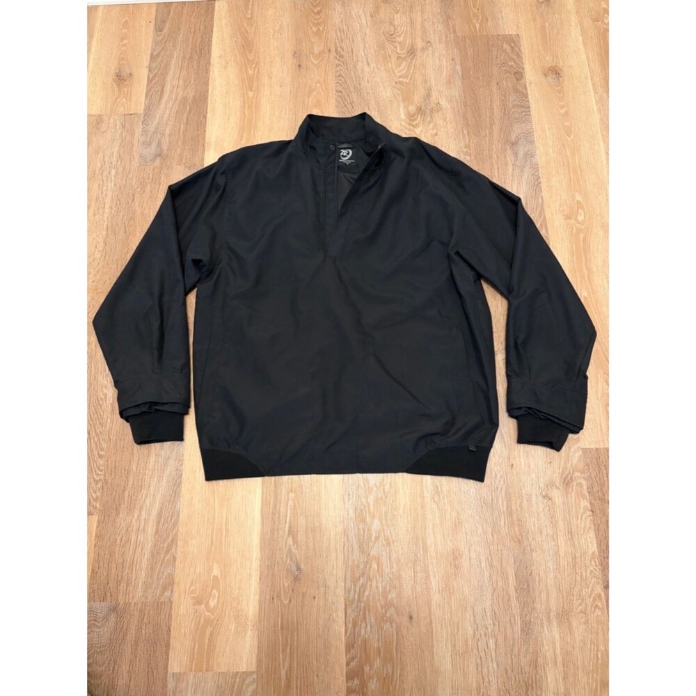 Zero Restriction Men's XL Black Golf Windshirt Pullover Quarter Snap
